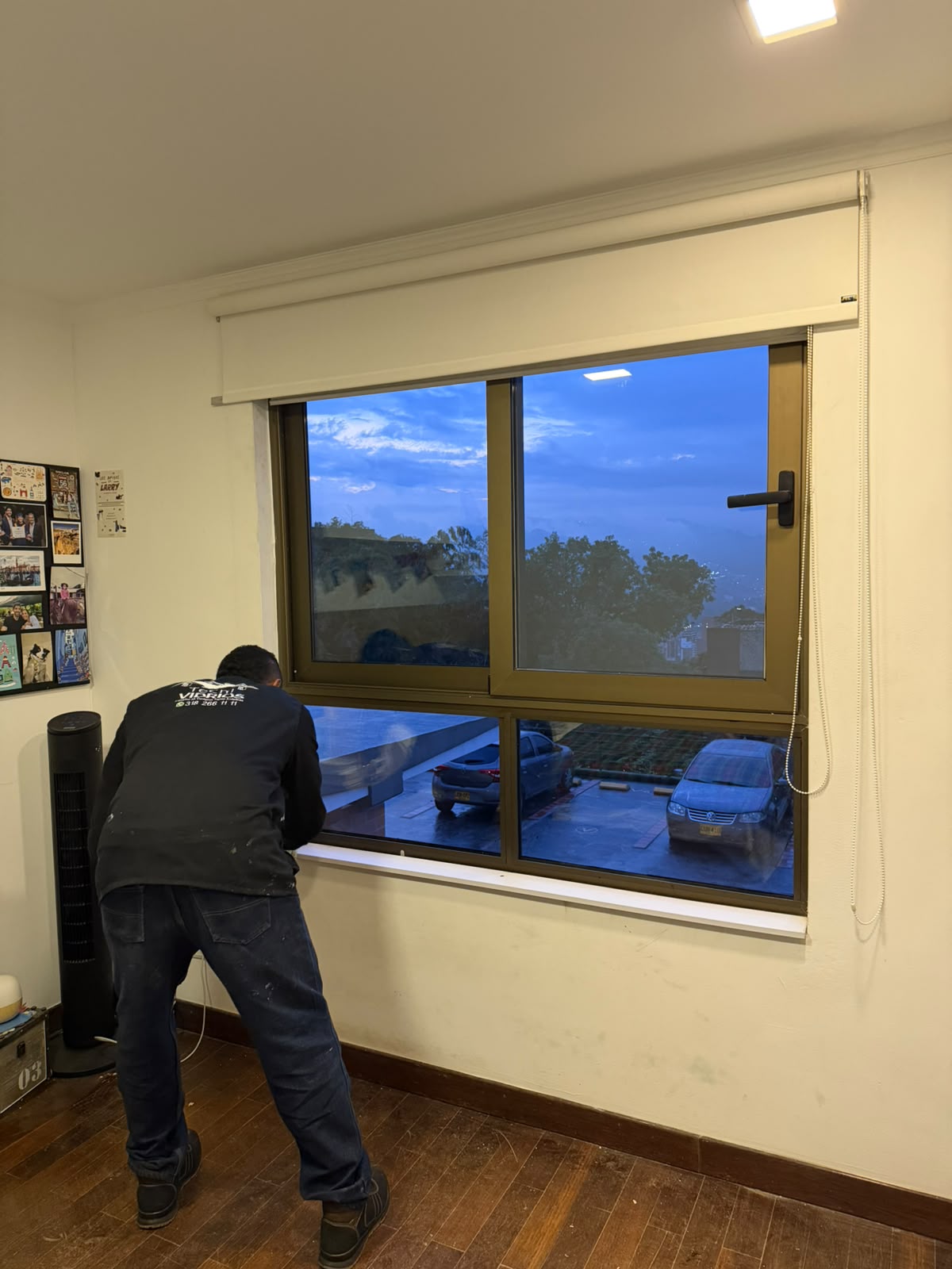 Instalación de ventanería anti ruido